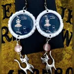 Emily The Strange earrings